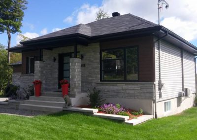 Gouttièred'une maison à St-Sauveur - Gouttière Rive-Nord